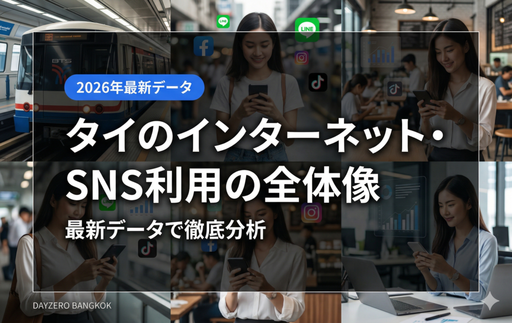 タイのインターネット・SNS利用の全体像