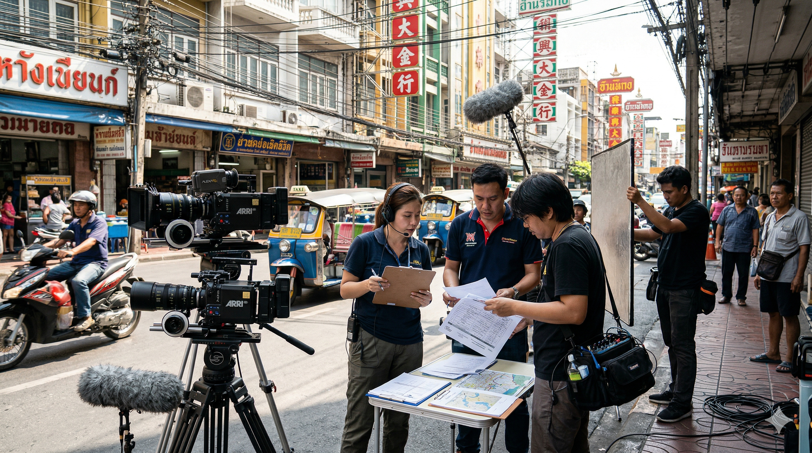 タイでの撮影クルーによる労働許可（ワークパーミット）取得の流れ
