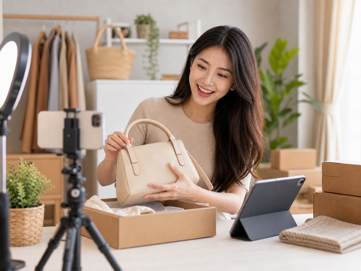 商品PR・ECのKOLレビュー投稿イメージ