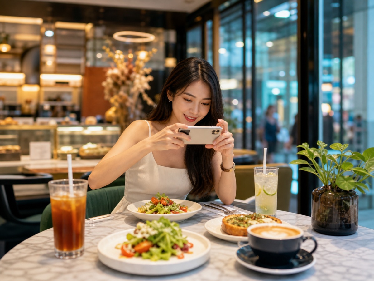 飲食店やカフェのKOL投稿イメージ