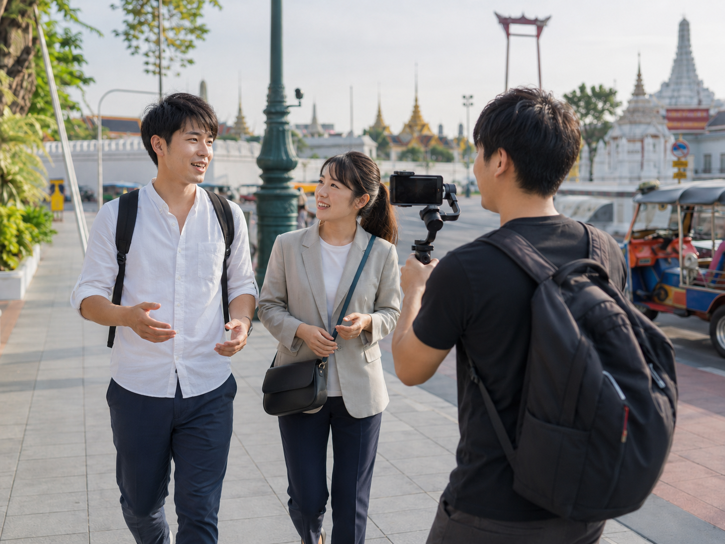 タイでのYouTube・Web番組撮影サポート